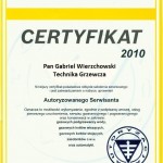 certyfikat 8